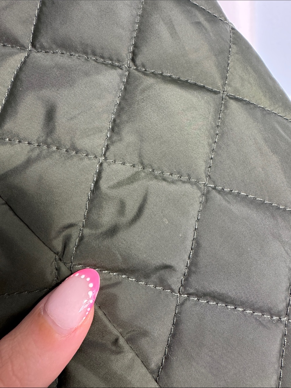 Lauren Ralph Lauren Women's Quilted Long Coat Lichfield green size large - Picture 5 of 10
